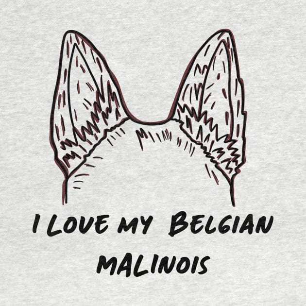 Belgian Malinois Love by rmcbuckeye